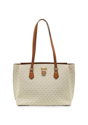 Michael Michael Kors Ruby logo-print tote bag - Neutrals