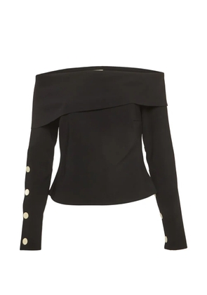 A.W.A.K.E. Mode button-embellishment top - Black