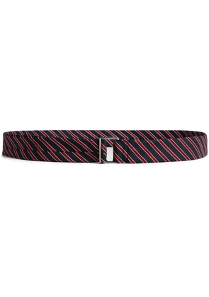 DSQUARED2 striped twill belt - Black