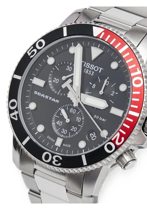 Tissot 2020s Seastar 45.5mm chronograph watch - Black