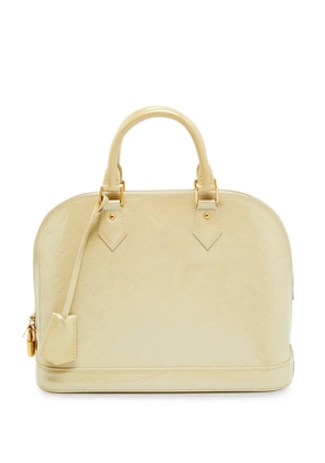 Louis Vuitton Pre-Owned 2011 PM Alma Monogram Vernis tote bag - Neutrals
