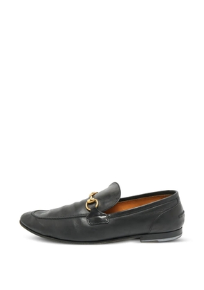 Gucci Pre-Owned Jordaan Horsebit loafers - Black