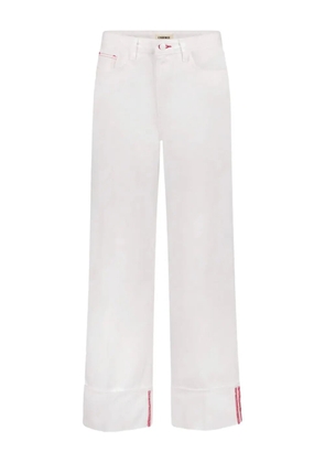 L'Agence Miley wide-leg jeans - White