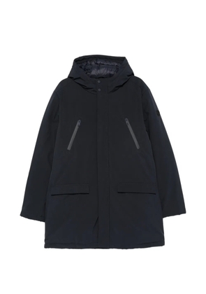 SERGIO MORETTI FIRENZE hooded zip-pocket parka - Blue
