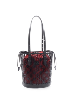 Louis Vuitton Pre-Owned 2021s Monogram Lace shoulder bag - Black