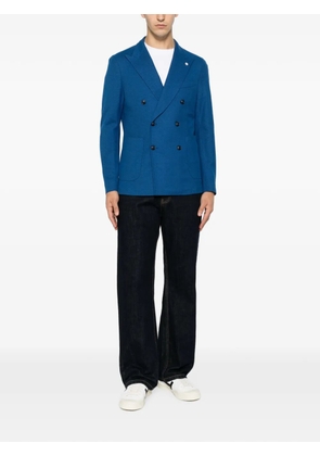 Manuel Ritz double-breasted blazer - Blue