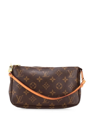 Louis Vuitton Pre-Owned Pochette Accessoires Monogram Canvas clutch bag - Brown