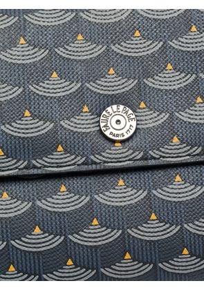 Fauré Le Page Fauré Le Page continental flap wallet - Grey