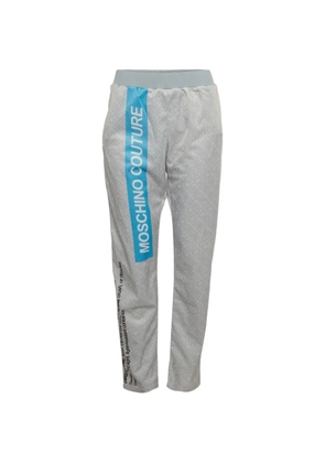 Moschino Pre-Owned Couture logo-print track pants - Grey