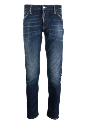 DSQUARED2 skinny cotton trousers - Blue