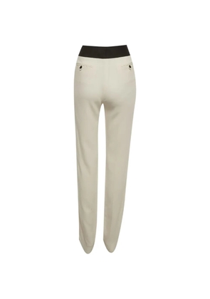 Etro Pre-Owned crepe trousers - White