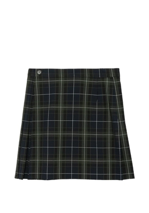 Zadig&Voltaire Jumi tartan-print pleated skirt - Blue