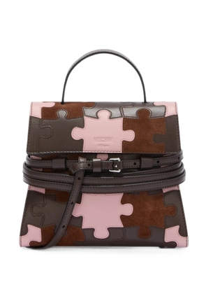Moschino Tie Me small clutch - Pink