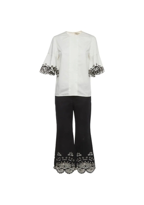 PUCCI Pre-Owned broderie anglaise set - White