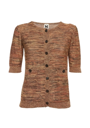 Missoni Pre-Owned short-sleeve button-front cardigan - Brown