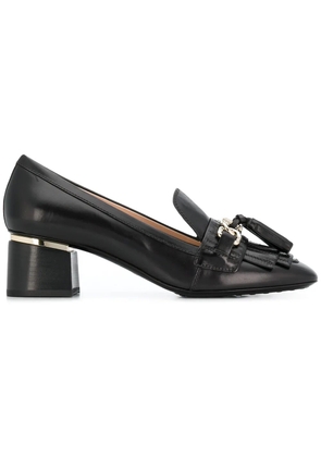 Tod's block heel loafers - Black
