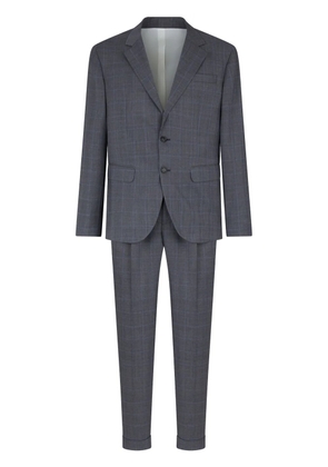 DSQUARED2 checked single-breasted wool suit - Grey