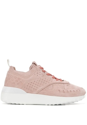 Tod's leather low-top sneakers - Pink