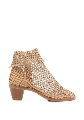 VERDURA SHOES Sardina ankle boots - White