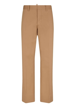 DSQUARED2 tailored cotton trousers - Neutrals