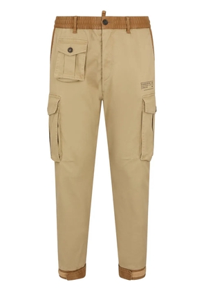 DSQUARED2 two-tone tapered trousers - Neutrals