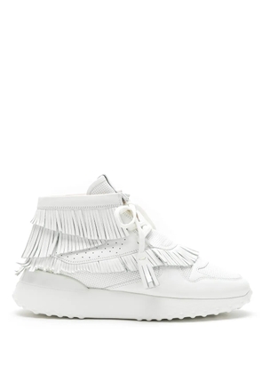 Tod's flatform hi-top sneakers - White