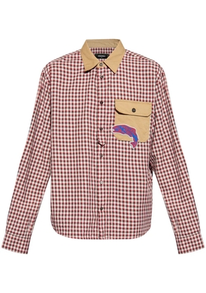 DSQUARED2 plaid-check pattern cotton shirt