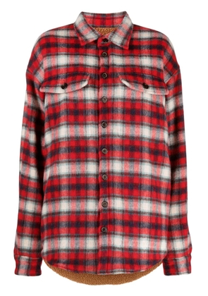 DSQUARED2 check-print long-sleeve shirt