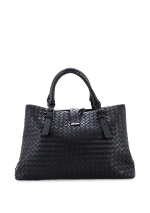 Bottega Veneta Pre-Owned Roma Bag Intrecciato Nappa Medium tote bag - Black