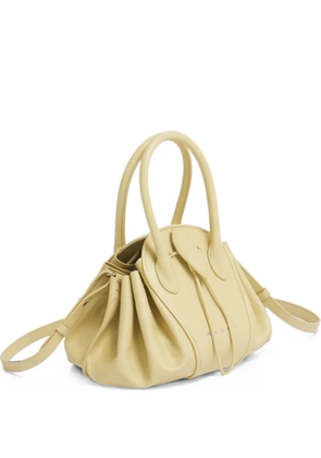 Marni Tulipea buffalo-leather shoulder bag - Yellow