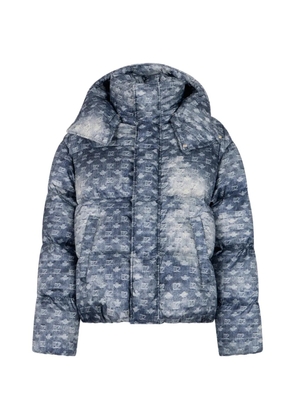 DSQUARED2 monogram down jacket - Blue