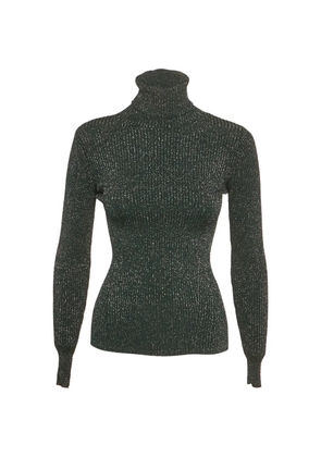 ZIMMERMANN ribbed-knit turtleneck sweater - Green