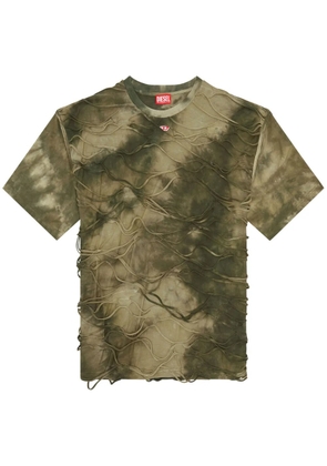 Diesel T-Boxket textured tie-dye T-shirt - Green