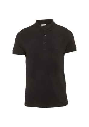 Versace Pre-Owned buttoned polo shirt - Black