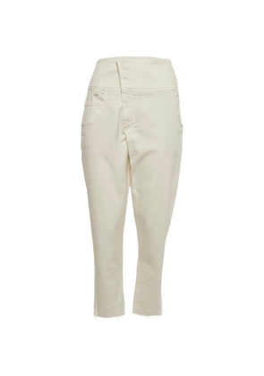 Brunello Cucinelli straight-leg raw-hem jeans - Neutrals