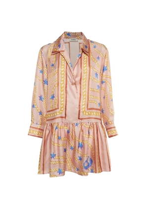 SANDRO Alexiane mini dress - Pink