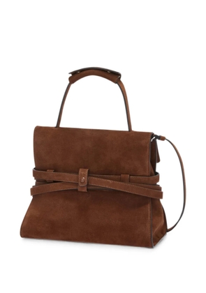 Moschino Tie Me regular handbag - Brown