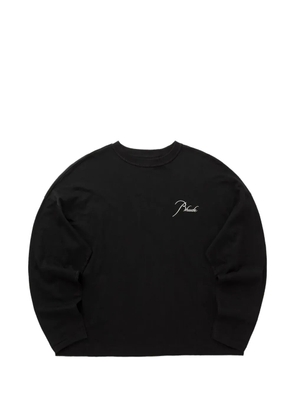 RHUDE Classique Reverse long-sleeve T-shirt - Black