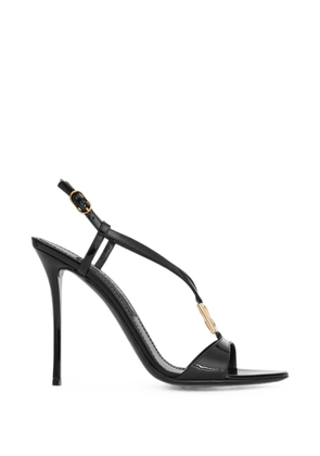Dolce & Gabbana patent sandals - Black