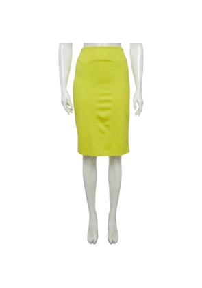 Alexander McQueen Pre-Owned jersey mini skirt - Green
