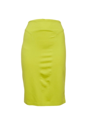 Alexander McQueen Pre-Owned jersey mini skirt - Green