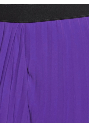 Balenciaga Pre-Owned midi overlay asymmetric skirt - Purple