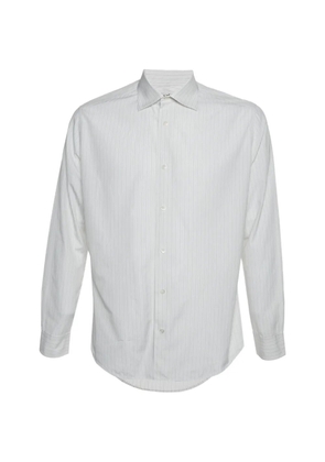 Hermès Pre-Owned striped button-up shirt - White