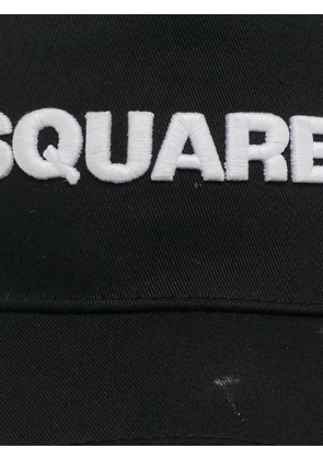 DSQUARED2 embroidered-logo baseball cap - Black