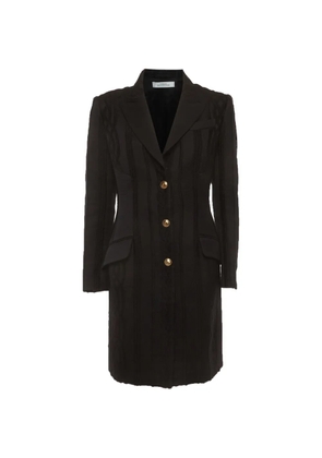 Versace Pre-Owned jacquard single-breasted jacket - Black