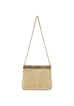 Christian Louboutin Pre-Owned Triloubi stud-detail shoulder bag - Gold