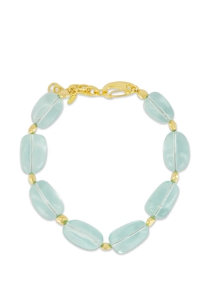 Lizzie Fortunato glass beaded necklace - Gold