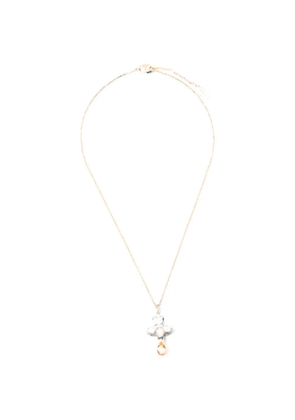Vivienne Westwood Olympia Orb-pendant crystal-embellished necklace - Gold