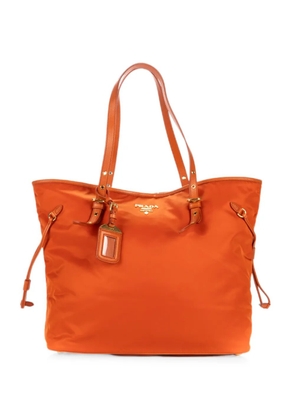 Prada Pre-Owned Tessuto tote bag - Orange