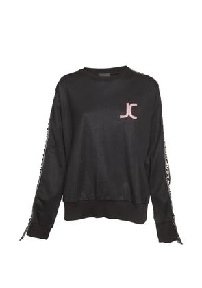 Just Cavalli Vintage logo-patch sweatshirt - Black